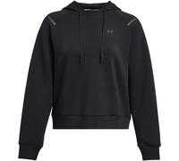 Under Armour Damen Unstoppable FLC Hoodie Sweatshirt, Black / / Black, L