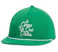 Under Armour Drive 5 Panel Snapback Herren Cap, team Kelly green