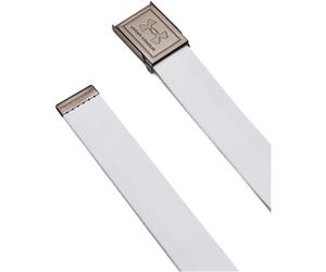 UNDER ARMOUR Drive Stretch Stoffgürtel Herren 100 - white/steel/steel