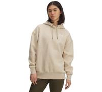 Under Armour ESSENTIAL FLC OS HOODIE Damen Hoodie, beige, größe L lg