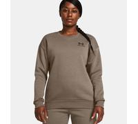 Under Armour Essential Fleece Crew Sweatshirt Braun M Frau (Herstellerartikelnummer: 1373032-200-MD)