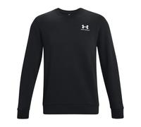 UNDER ARMOUR Essential Fleece Sweatshirt Herren 001 - black/white M