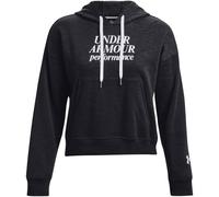Under Armour ESSENTIAL SCRIPT Damen Hoodie, schwarz, größe XL