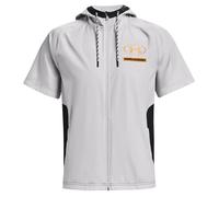 Under Armour Evolution Herrengrau gewebte Hoodie -Oberseite M