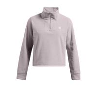 Under Armour - "Expanse" Fleece-Oberteil für Damen, mit halbem Reißverschluss (Grau) XL