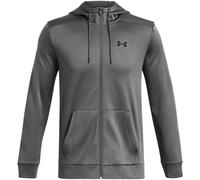 UA ARMOUR FLEECE FZ HOODIE CASTLEROCK M