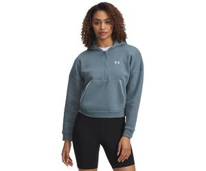 Under Armour Fleecehoodie "Rival" in Graublau - Größe XS | Damenpullover