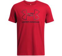 UNDER ARMOUR Foundation Sportshirt Herren 600 - red/black M