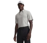 Under Armour - Tee To Green Pique Funktions-Poloshirt - Titanium/White L