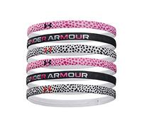 Under Armour Girls Headbands Mädchen Stirnbänder Mit Ua Aufdruck - 6Er-Packung, PSG, 1281857, OSFA, (676) Pink Sugar / Black / Black