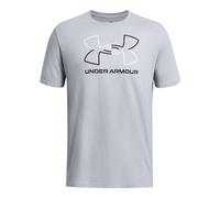 Under Armour Global Foundation Herren-T-Shirt, kurzärmelig, (011) Mod Gray Medium Heather/Black, 5X-Groß