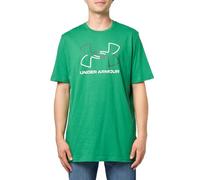 Under Armour Global Foundation Herren-T-Shirt, kurzärmelig, (305) Team Kelly Green/Castlerock/Stone, L