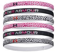 Stirnband Under Armour Mini Girls Graphic HB 6P - Rosa, Schwarz