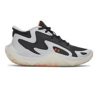Under Armour GS JET '25 gray team orange (014) 6.5