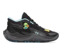 UNDER ARMOUR Jet '25 Patches Basketballschuhe Kinder 001 - black/sky blue/black 38
