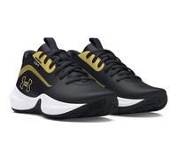 UNDER ARMOUR GS Lockdown 7 Basketballschuhe Kinder 001 - black/black/metallic gold 35.5