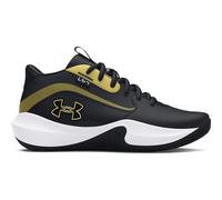 UNDER ARMOUR GS Lockdown 7 Basketballschuhe Kinder 001 - black/black/metallic gold 38.5