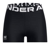 UNDER ARMOUR HeatGear Authentics Shorty Damen 001 - black/white L
