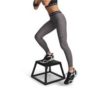UNDER ARMOUR HeatGear Leggings Damen 019 - charcoal light heather/black XL