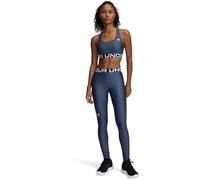 UNDER ARMOUR HeatGear Leggings Damen 044 - downpour gray/white M