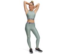 UNDER ARMOUR HeatGear Leggings Damen 348 - silica green/white L