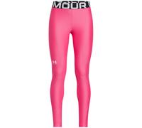 UNDER ARMOUR HeatGear Leggings Mädchen 672 - super pink/white M (137-149 cm)