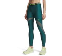 UNDER ARMOUR HeatGear Mesh Leggings Damen 338 - rack green/hyper green XL