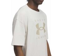 Under Armour Heavyweight Branded M - T-Shirt - Herren L Beige