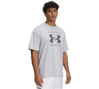 UNDER ARMOUR Heavyweight Oversized Branded T-Shirt Herren 011 - mod gray/castlerock S
