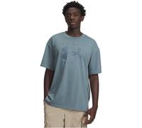 UNDER ARMOUR Heavyweight Oversized Branded T-Shirt Herren 587 - jasper blue/serpentine L