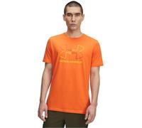 Under Armour Herre GL Foundation Update Kurzarmshirt, schnelltrocknendes Sportshirt, kurzärmliges und Komfortables Funktionsshirt mit Loser Passform,Orange Base/Surplus Orange/Squad Orange,SM