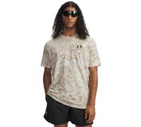 Under Armour Herren T-Shirt ABC Camo 1357727-279 – Kurzarm, weich, schnelltrocknend – XS Stone