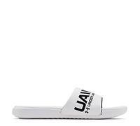 Under Armour Herren Ansa Graphic Slide Sandale, Weiß (100)/Weiß, 47.5 EU