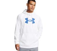 Under Armour Herren Armour Fleece Big Logo Hoodie, Weiß/Blau mit Farbverlauf, X-Large