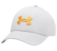 Under Armour Herren Blitzing Cap Stretch Fit (014) Halo Gray/Squad Orange, Größe M/L