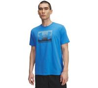 Under Armour Herren Boxed Sports Updated Kurzarmshirt, leichtes Sport T-Shirt mit lockerer Passform, atmungsaktives Trainingsshirt, Fitness Shirt für Männer,Blue Atlantis / / Ash Blue,SM