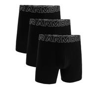 Under Armour Herren Boxer Shorts Under Armour Perf Cotton 6in 3Pack black L