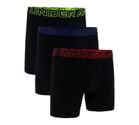Under Armour Herren Men's UA Performance Cotton 6" 3-Pack Boxerjock Unterwäsche, Schwarz/Schwarz/Schwarz, XL