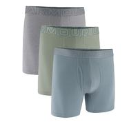 Under Armour Herren Boxer Shorts Under Armour Perf Cotton 6in 3Pack Blue M
