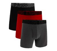 3er Pack UNDER ARMOUR Performance Cotton Solid 6" Boxershorts Herren 021 - castlerock L