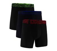 Under Armour Herren Boxer Shorts Under Armour Perf Tech 6in 3Pack Black M
