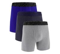 Under Armour Herren-Boxerjock aus Baumwolle, 15,2 cm, 3er-Pack, Midnight Navy - Core, Large