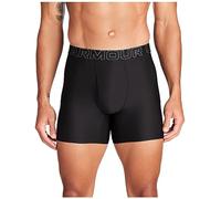 Under Armour Herren-Boxerjock-Slip, 15,2 cm Innennaht, ganztägigen Komfort, Black Solid - Core 3er-Pack, Klein