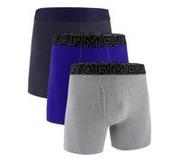Under Armour Herren-Boxerjock-Slip, 15,2 cm Innennaht, ganztägigen Komfort, Midnight Navy - Core 3er-Pack, Mittel