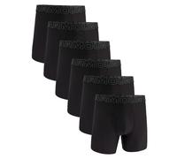 UNDER ARMOUR Herren Boxershorts, 6er Pack - Performance Tech Mesh Boxer Briefs Solid 6 in, Stretch, einfarbig L Schwarz