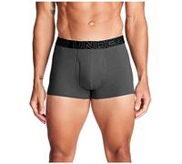 Under Armour Herren-Boxershorts, Baumwolle, 7,6 cm Innennaht, ganztägigen Komfort und ultraweich, 3er-Pack, Castlerock Heather - Core, XXX-Large