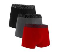 Under Armour Herren-Boxershorts, Baumwolle, 7,6 cm Innennaht, ganztägigen Komfort und ultraweich, 3er-Pack, Castlerock Heather - Core, 4X-Large