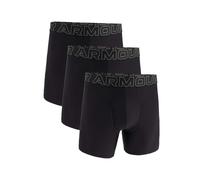 Under Armour Boxershorts Perf Tech 6in – atmungsaktiv, feuchtigkeitsableitend – 3er-Pack Schwarz XXL