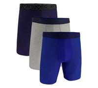 Under Armour Herren UA Performance Tech™ Boxerjock® Unterwäsche, 22,9 cm, 3er-Pack, Royal/Steel Full Heather/Royal, M
