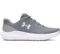 Under Armour Herren Charged Surge 4, leichte und atmungsaktive Laufschuhe, gepolsterte Joggingschuhe für langen Komfort,Steel / Mod Gray / White,47.5
